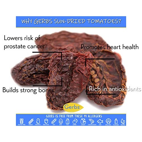 Gerbs Sun-Dried Tomatoes, 2 Lbs Preservative Free &Amp; Unsulfured -