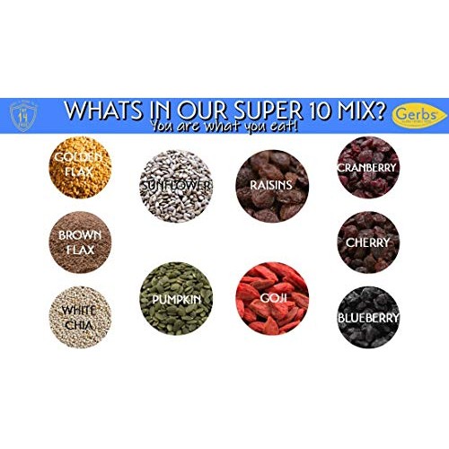 Gerbs Superfood Snack Mix, 32 Ounce Bag, Top 14 Food Allergy Fre