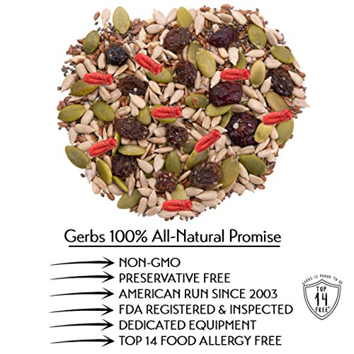 Gerbs Superfood Snack Mix, 32 Ounce Bag, Top 14 Food Allergy Fre