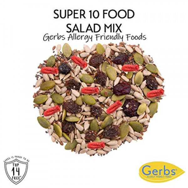Gerbs Superfood Snack Mix, 32 Ounce Bag, Top 14 Food Allergy Fre