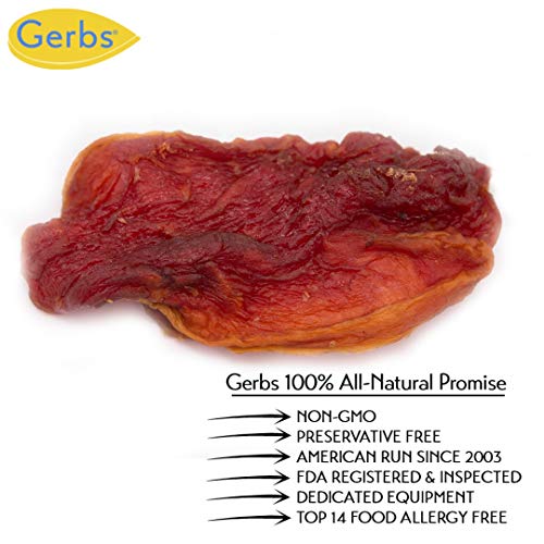 Gerbs Unsweetened Dried Papaya Slices, 32 Ounce Bag, Unsulfured,