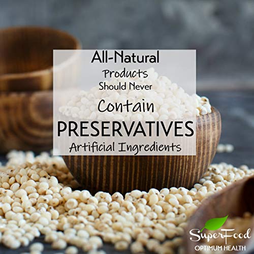 Gerbs White Sorghum Grain, 64 Ounce Bag, Top 14 Food Allergen Fr