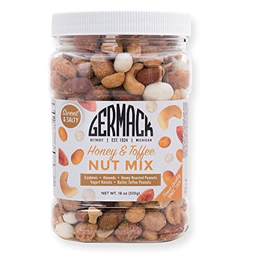 Germack Pistachio Company, Honey Nut &Amp; Toffee Snack Mix, Yogurt