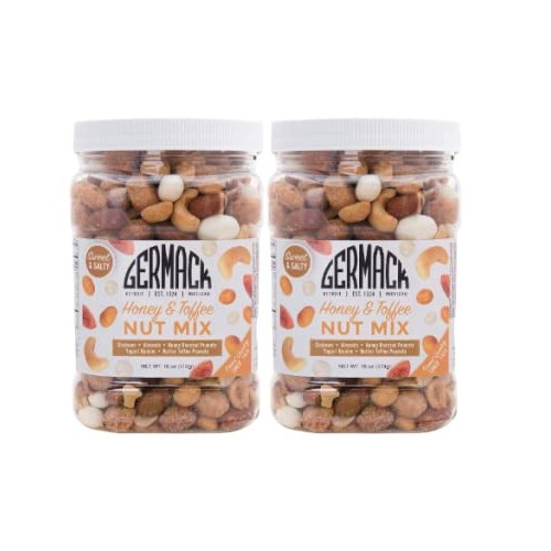 Germack Pistachio Company, Honey Nut &Amp; Toffee Snack Mix, Yogurt