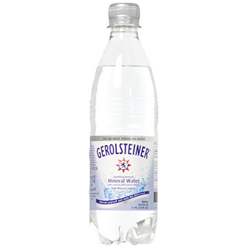 Gerolsteiner Sparkling Mineral Water,16.9 Fl Oz Pack Of 6