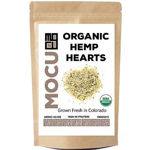 Usa Grown Organic Hemp Hearts Hulled Hemp Seeds | 3 Lb Bag | C
