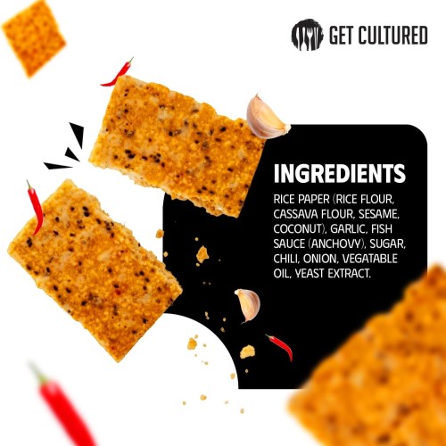 Sweet Chili Garlic Baked Rice Chips, Gluten Free & Dairy Free Snack, 4.2oz