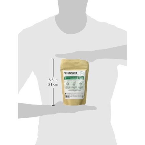 Get Kombucha, Certified Organic Kombucha Tea Blend - 60 Serving