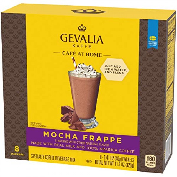 Gevalia Cappuccino Espresso K-Cup Coffee Pods 9 Pods And Froth