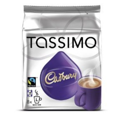 Cadbury Hot Chocolate, 8-Count T-Discs For Tassimo Brewers 3 Pack