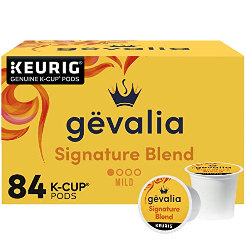 Gevalia Signature Blend Mild Roast K-Cup Coffee Pods 84 Pods