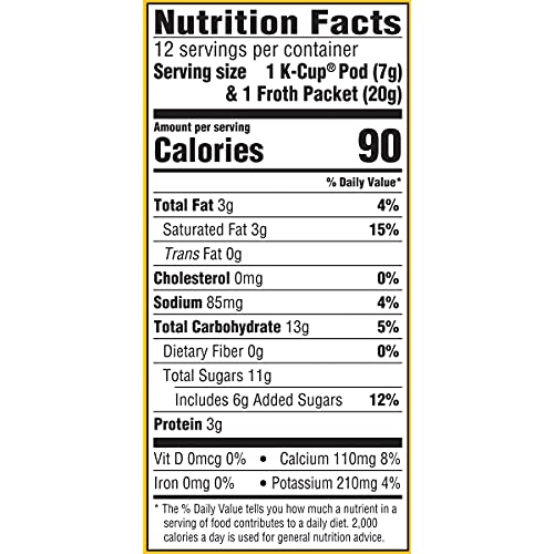 Gevalia Frothy 2-Step Cappuccino Espresso K-Cup Coffee Pods &Amp; Fr