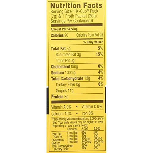 Gevalia K-Cup Pods With Froth Packet, Cappuccino, 6 Ct 18 Count