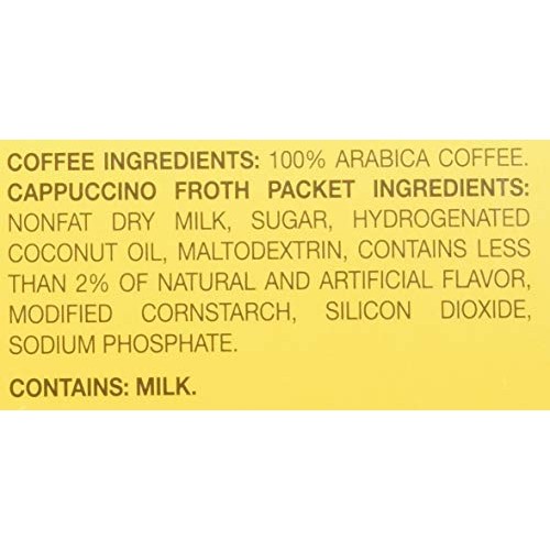 Gevalia K-Cup Pods With Froth Packet, Cappuccino, 6 Ct 18 Count