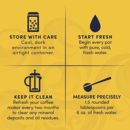 Gevalia French Roast Dark Roast Ground Coffee 20 Oz Bag