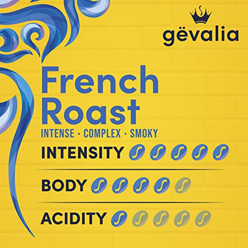 Gevalia French Roast Dark Roast Ground Coffee 20 Oz Bag