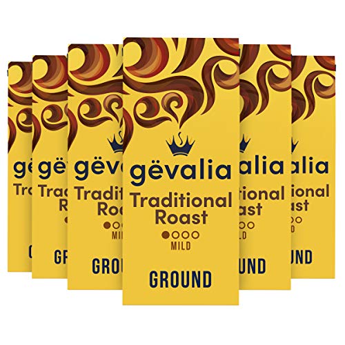 Gevalia Traditional Roast Mild Light Roast Ground Coffee 12 Oz