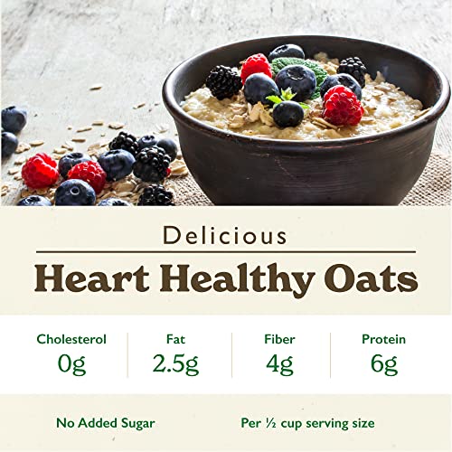 GF Harvest Gluten Free Organic Rolled Oats, 32 Ounce Bag, Pack of 2