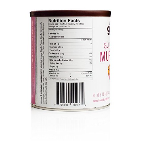 Gfjules Gluten Free Muffin Mix - Voted #1 By Gf Consumers, 0.85