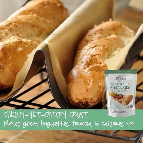 gfJules Certified Gluten Free Pizza Crust Mix | No Grit, Non-GMO...