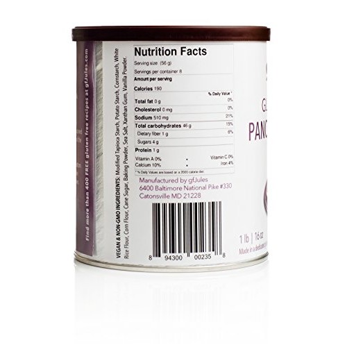 Gfjules Gluten Free Pancake &Amp; Waffle Mix - Voted #1 By Gf Consum