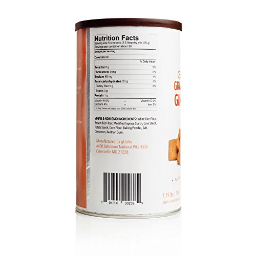 Gfjules Gluten Free Graham Cracker – Gingerbread Mix 1.19 Lbs, P