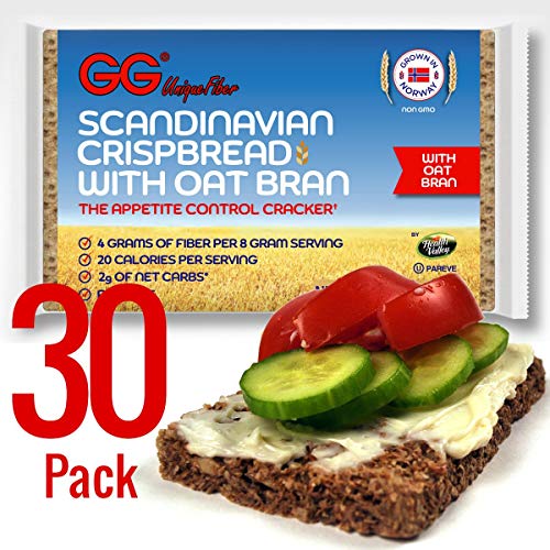 Gg Crispbread With Oat Bran - 30 Pack