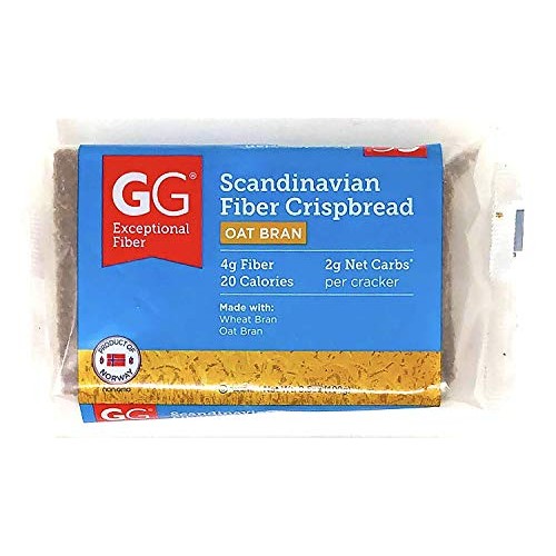 Gg Scandinavian Fiber Crispbread With Oat Bran - 10 Pack 3.5 Ou