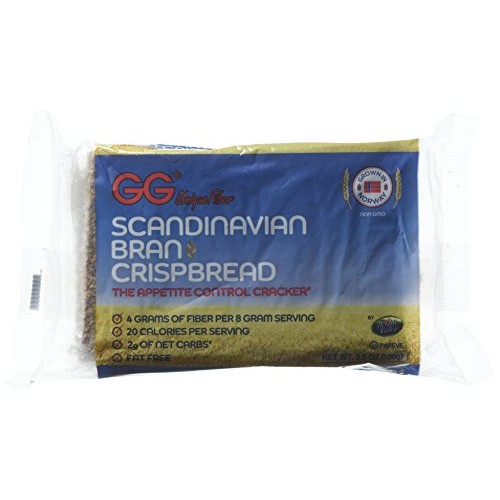 Health Valley Crispbread Gg Bran, 3.5 Ounce, Pack Of 10