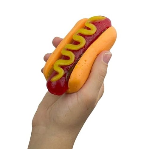 Gummy Hotdog - Cherry, Orange, Lemon & Sour Apple Flavored Fun b...