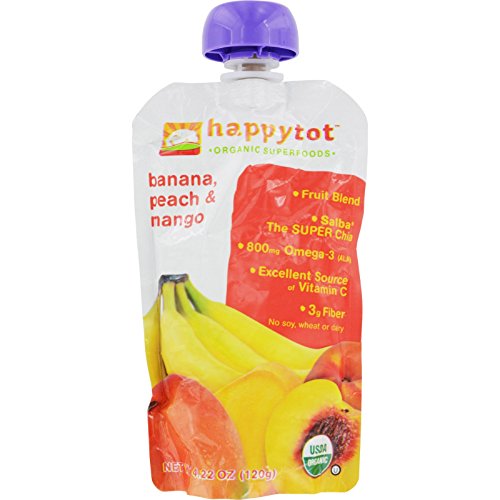 Happy Baby Happytot Organic Superfood Banana Peach And Mango - 4