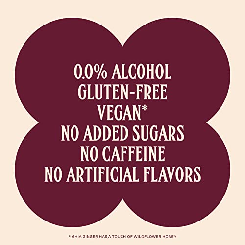 Ghia Non-Alcoholic Le Spritz OG Spritz & Ginger Variety 4-Pack...