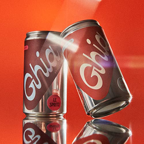 Ghia Non-Alcoholic Le Spritz OG Spritz & Ginger Variety 4-Pack...