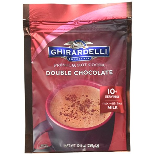 Ghirardelli Double Chocolate Premium Hot Cocoa, 10.5 Ounce -- 6