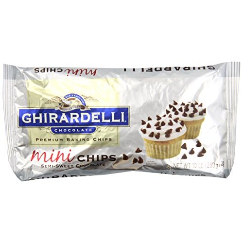 Ghirardelli Chocolate Baking Mini Chips, Semi-Sweet, 10 Ounce