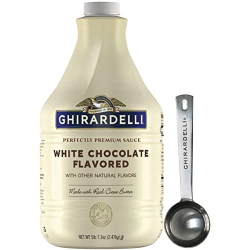 Ghirardelli - White Chocolate Flavored Sauce, 87.3 Ounce Bottle