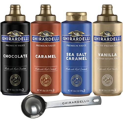 Ghirardelli - 16 Ounce Black Label, 16 Ounce Vanilla, 17 Ounce C