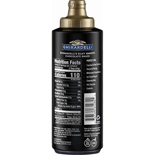 Ghirardelli Chocolate Sauce, White Chocolate Flavored Sauce, Car...