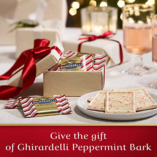 GHIRARDELLI Chocolate Squares, Peppermint Bark Assorted Chocolat...