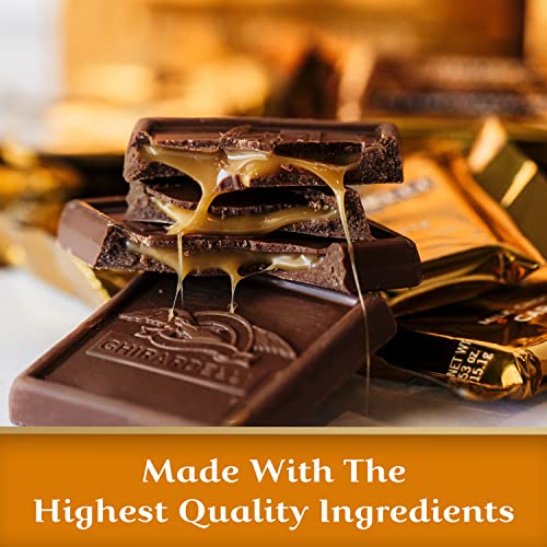 Ghirardelli Milk Chocolate Squares With Caramel Filling, 15.96 O