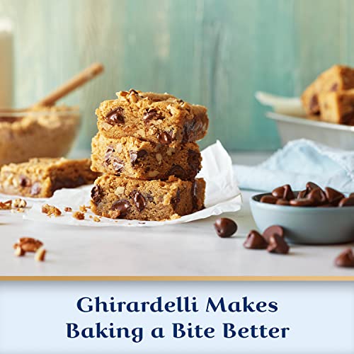 GHIRARDELLI Non-Dairy Dark Chocolate Chips for Baking, Premium B...