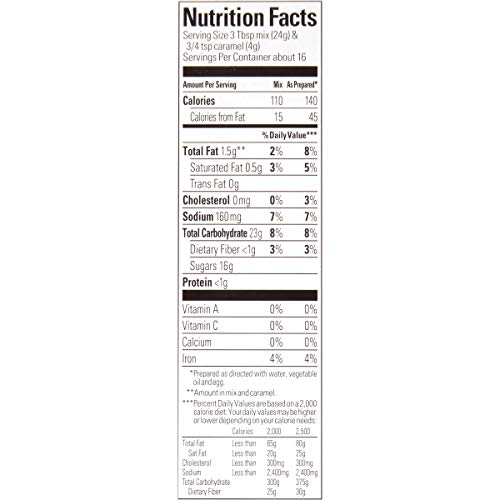 Ghirardelli Salted Caramel Brownie, 16-Ounce Boxes Pack Of 12