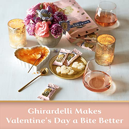 GHIRARDELLI White Chocolate Creme Brulee Duet Hearts, Chocolate ...