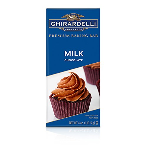Ghirardelli Premium Baking Bar, Milk Chocolate, 4 Ounce Pack Of