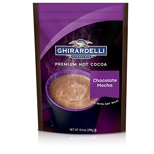 Ghirardelli Chocolate Mocha Premium Hot Cocoa, 10.5 Oz.
