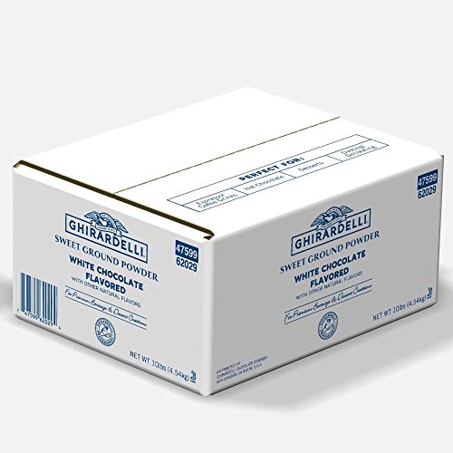 Ghirardelli Sweet Ground White Chocolate Flavored Beverage Mix,