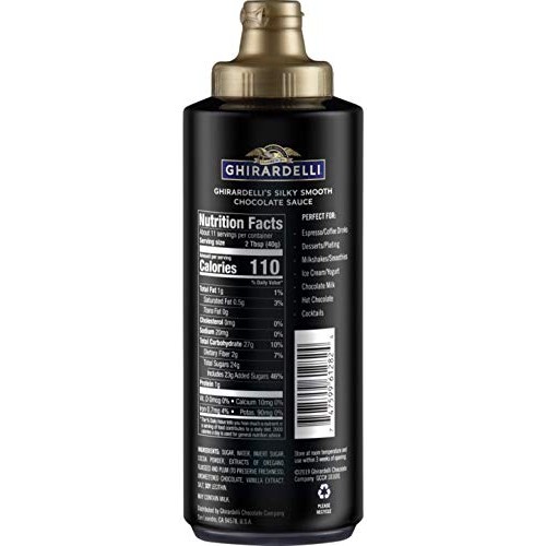 Ghirardelli - 17 Ounce Caramel, 16 Ounce Chocolate Sauce Squeeze