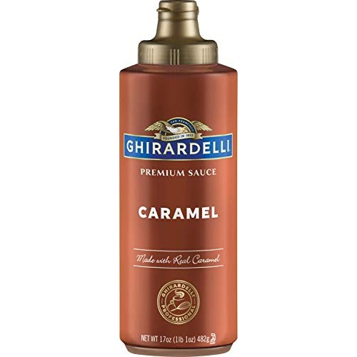 Ghirardelli - 17 Ounce Caramel, 16 Ounce Chocolate Sauce Squeeze