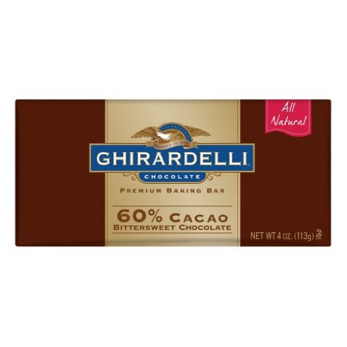 Ghirardelli Chocolate Baking Bar, 60% Cacao Bittersweet Chocolat