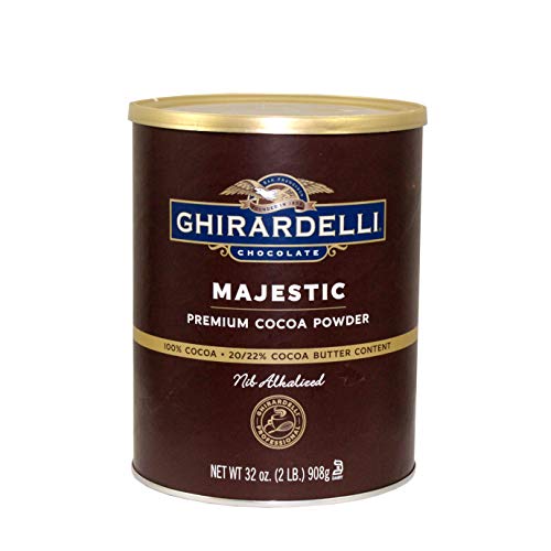 Ghirardelli Majestic Premium Cocoa Powder, 2 Pound - 6 Per Case.